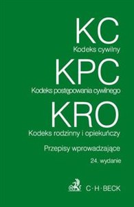 Kodeks cywilny Kodeks postępowania cywilnego Kodeks rodzinny i opiekuńczy  - Polish Bookstore USA