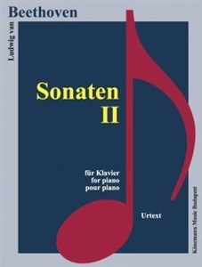 Beethoven. Sonaten II fur Klavier chicago polish bookstore