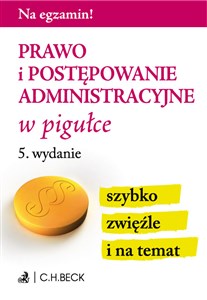 Prawo i postępowanie administracyjne w pigułce online polish bookstore