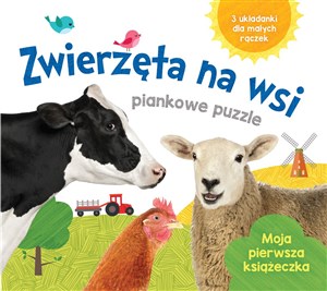 Zwierzęta na wsi Piankowe puzzle books in polish