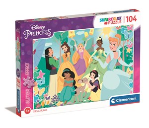Puzzle 104 z brokatem 104 Princess 20346 online polish bookstore
