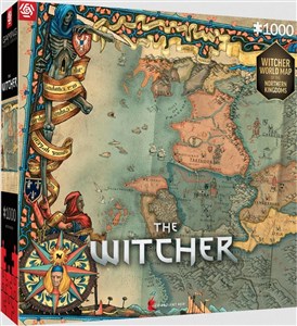 Puzzle 1000 Wiedźmin: The Nothern Kingdoms  bookstore
