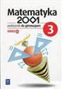 Matematyka 2001 3 Podręcznik Gimnazjum chicago polish bookstore