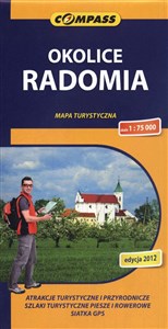 Okolice Radomia mapa turystyczna 1:75 000  
