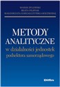 Metody analityczne w działalności jednostek podsektora samorządowego 