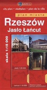 Rzeszów Jasło Łańcut plan miasta 1:18 000 Canada Bookstore