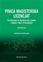 Praca magisterska Licencjat Przewodnik po metodologii pisania i obrony pracy dyplomowej - Polish Bookstore USA