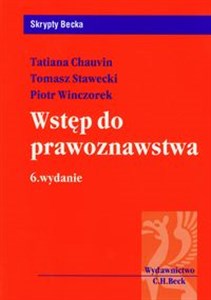 Wstęp do prawoznawstwa  