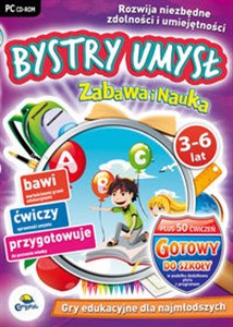 Zabawa i Nauka Bystry Umysł + Gotowy do szkoły Polish Books Canada