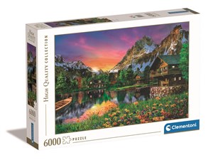 Puzzle 6000 HQ Alpine lake 36531   
