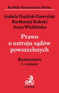 Prawo o ustroju sądów powszechnych Komentarz in polish