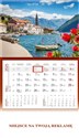 Kalendarz 2025 ścienny jednodzielny Zatoka  