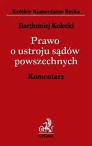 Prawo o ustroju sądów powszechnych books in polish