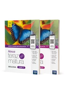 Nowa Teraz Matura 2023 Biologia Część 1-2 Zbiór zadań maturalnych Szkoła ponadpodstawowa online polish bookstore