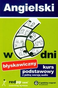 Angielski w 6 dni Błyskawiczny kurs podstawowy z pełną wersją audio Polish bookstore