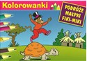 Kolorowanki Podróże Małpki Fiki-Miki Żółw 