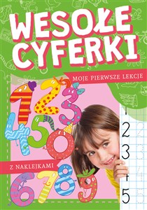 Wesołe cyferki z naklejkami chicago polish bookstore