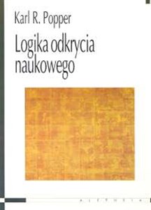 Logika odkrycia naukowego books in polish