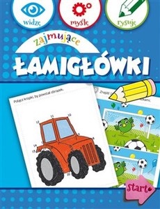 Zajmujące łamigłówki widzę myślę rysuję Polish bookstore
