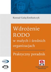 Wdrożenie RODO w małych i średnich organizacjach. Praktyczny poradnik (z suplementem elektronicznym) PGK1226e - Polish Bookstore USA