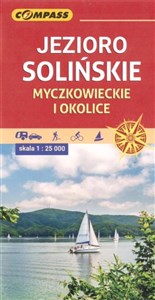 Jezioro Solińskie, Myczkowieckie i okolice mapa turystyczna 1: 25 000 bookstore