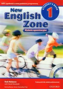 New English Zone 1 Podręcznik z płytą CD wydanie egzaminacyjne Szkoła podstawowa to buy in USA