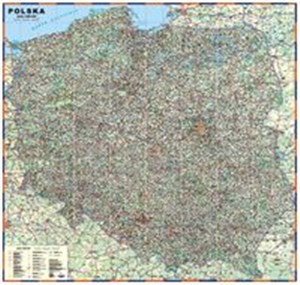 Polska mapa samochodowo drogowa 1:680 000  pl online bookstore