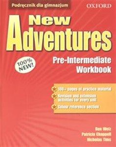 New Adventures Pre-intermediate Workbook books in polish