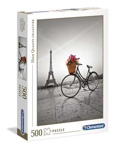 Puzzle Romantic promenade in Paris 500 Polish Books Canada