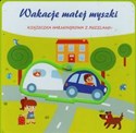 Wakacje małej myszki Książeczka harmonijkowa z puzzlami online polish bookstore