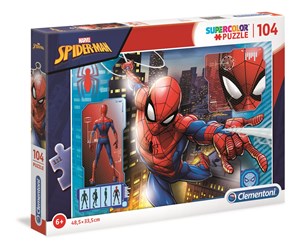 Puzzle Supercolor 104 Spider-Man bookstore