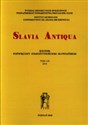 Slavia Antiqua 2018 pl online bookstore
