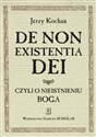 De non existentia Dei czyli o nieistnieniu Boga in polish