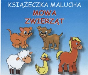 Książeczka malucha Mowa zwierząt Harmonijka Polish Books Canada