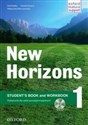 New Horizons 1 Student's Book and Workbook + CD Podręcznik dla szkół ponadgimiaznalnych  