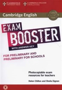 Cambridge English Exam Booster for Preliminary and Preliminary for Schools with Answer Key with Audio to buy in Canada