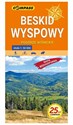 Beskid Wyspowy Pogórze Wiśnickie Mapa turystyczna wodoodporna 1:50 000  in polish