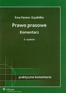 Prawo prasowe Komentarz Polish bookstore