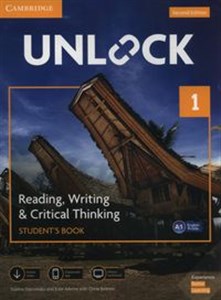 Unlock 1 Reading, Writing, & Critical Thinking Student's Book Mob App and Online Workbook w/ Downloadable Video polish books in canada