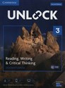 Unlock 3 Reading, Writing, & Critical Thinking Student's Book Mob App and Online Workbook w/ Downloadable Video chicago polish bookstore