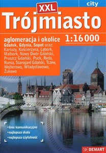 Łódź XXL atlas miasta i okolic 1:16 000 - Polish Bookstore USA