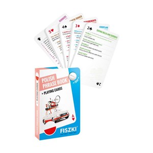 Polish Phrase Book and Playing Cards 2in1 polish usa