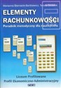 Elementy rachunkowości Poradnik metodyczny liceum profilowane Polish Books Canada