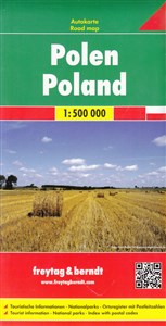 Polska mapa 1:500 000 Freytag & Berndt - Polish Bookstore USA