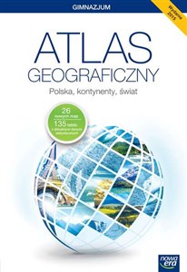 Atlas geograficzny Polska kontynenty świat Gimnazjum Bookshop