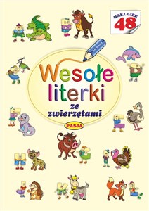 Wesołe literki ze zwierzętami in polish