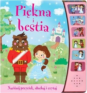 Piękna i bestia Książeczka dźwiękowa  