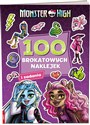 Monster High 100 brokatowych naklejek  -  - Polish Bookstore USA