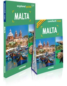 Malta light: Przewodnik + mapa books in polish
