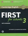 Cambridge English First for Schools 3 with answers with Audio - 